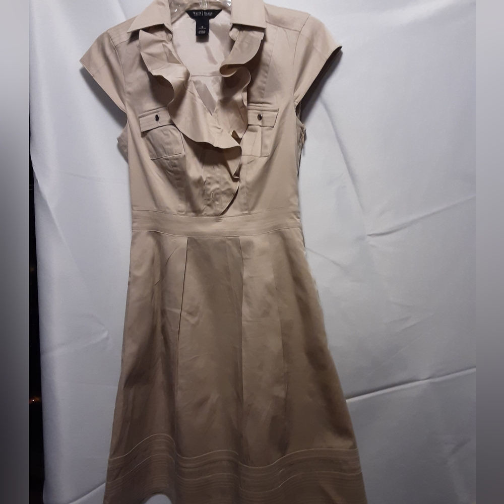 Women's khaki dress - Picture 4 of 4